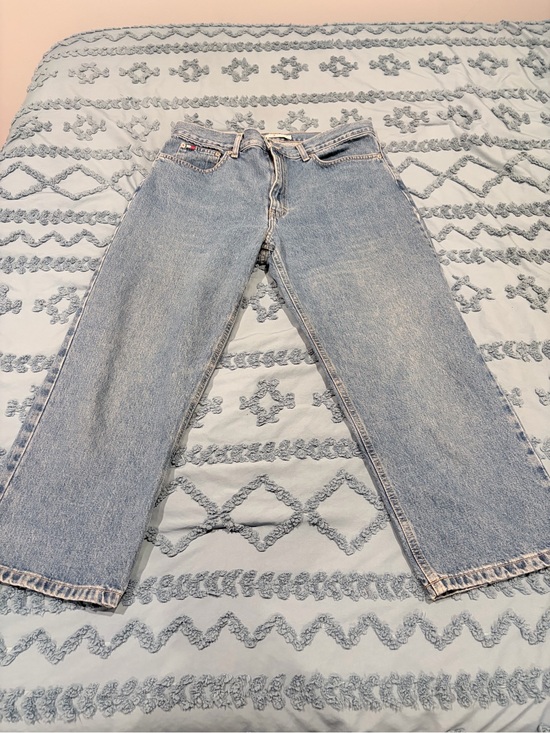 Tommy Hilfiger Denim - Tommy Hilfiger Jeans Vintage Wide Leg Crop Jeans – Size 14